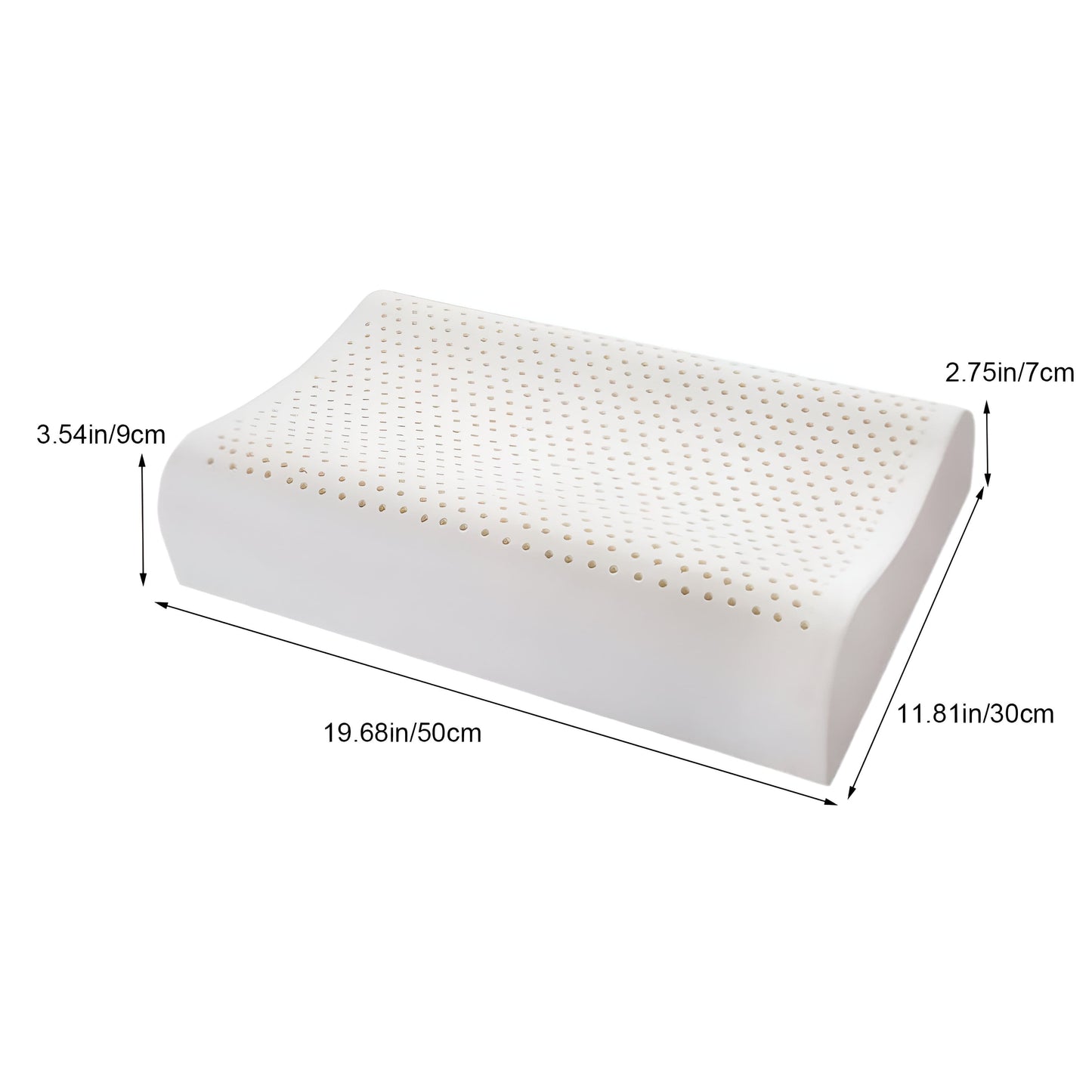 Veluno™ – Oreiller en Latex Naturel Thaïlandais